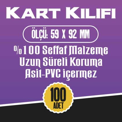 Kartı Kılıfı 59x92mm