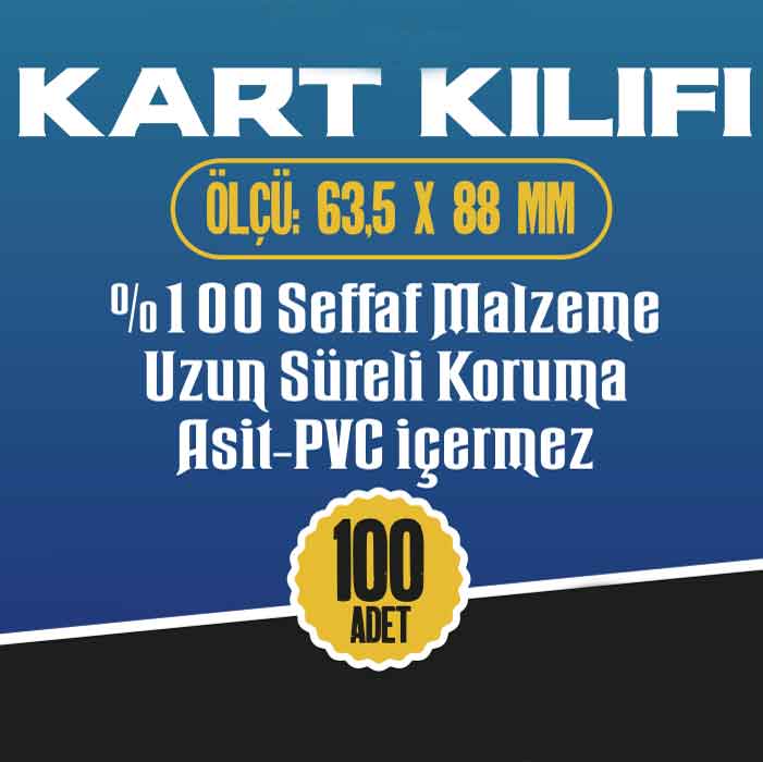 Kartı Kılıfı 63.5x88mm